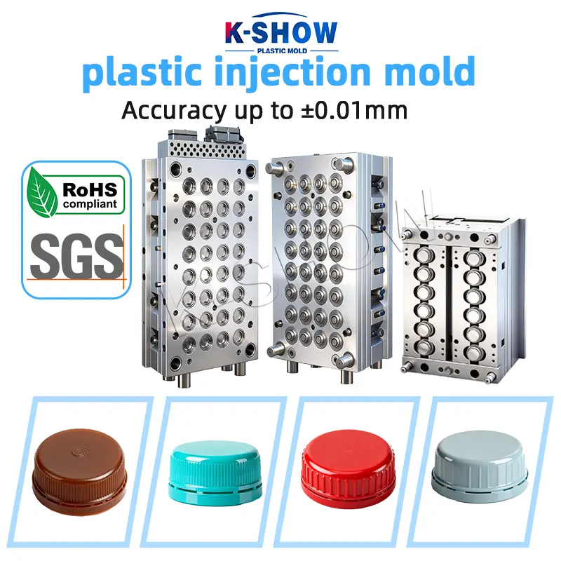 Plastic Juice Bottle Cap Mould