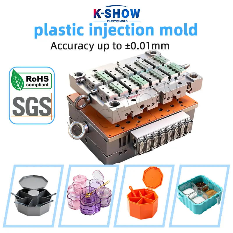 Plastic Spice Box Mold
