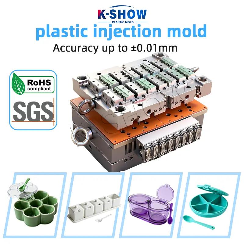 Plastic Spice Box Mold