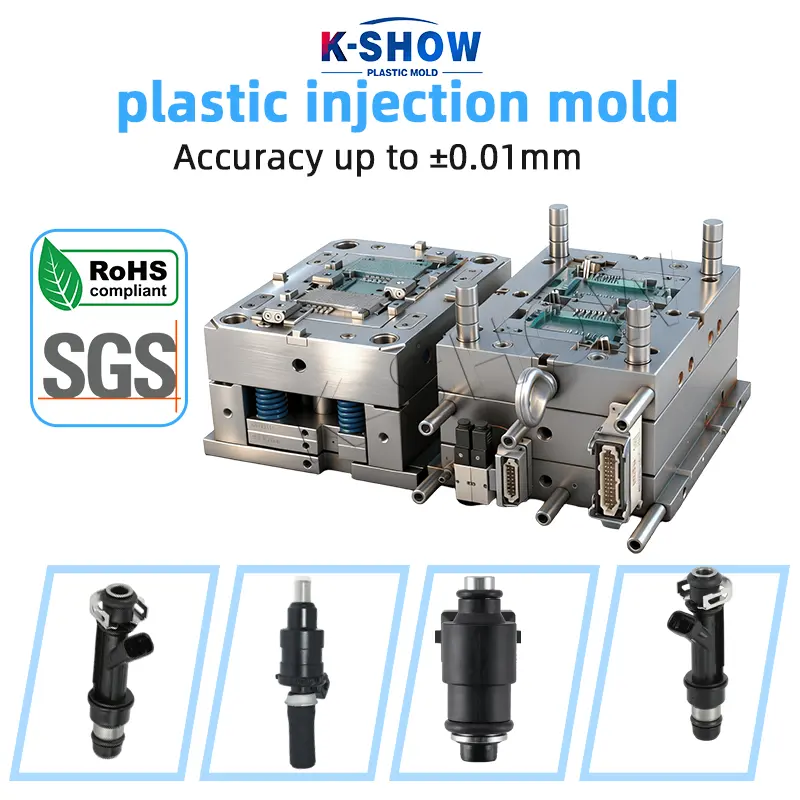 Plastic Car Fuel Injector Housing Mould