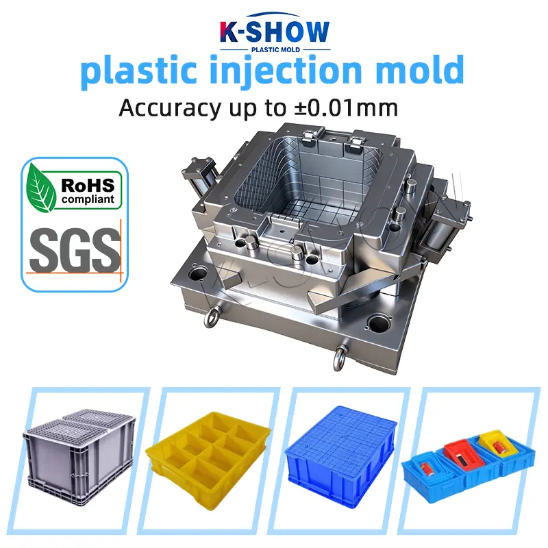 Plastic Tool Storage Crate Mould