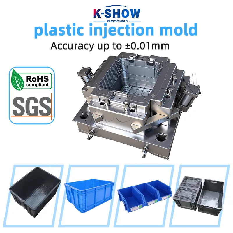 Plastic Tool Storage Crate Mould